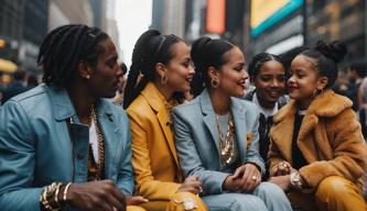 A$AP Rocky und Rihanna: Fashionables Familientreffen in New York