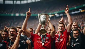 Bayer Leverkusen feiert den Bundesliga-Meistertitel