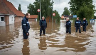 Besuch von Woidke in Brandenburg angesichts des Hochwassers am Mittwoch, 25. September 2024