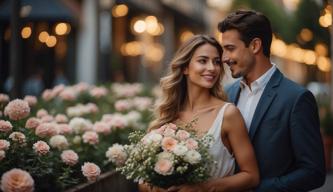 Blumige Romantik: Er verzaubert die Frauen mit Blumen