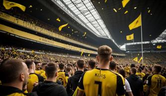 BVB-Fans präsentieren Choreografie auf der Südtribüne zum Abschied von Marco Reus