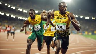 Die unglaubliche Geschwindigkeit von Usain Bolt im Sprint