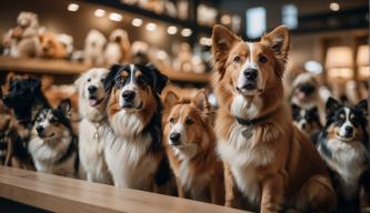 Einkaufen: Nur das Beste für ihre Hunde