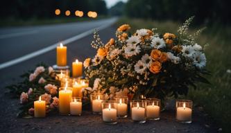 Gedenken an Angie Lindenberg nach tödlichem Motorradunfall auf L73
