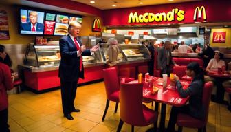 McDonald‘s reagiert nach Trump-Auftritt in Fast-Food-Lokal bei US-Wahl 2024