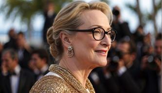 Meryl Streep strahlt in Cannes mit lässiger Eleganz