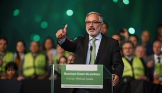 Nouripour, der Chef der Grünen, fordert verbesserte Schutzmaßnahmen für Politiker