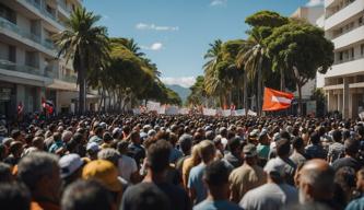 Proteste gegen Verfassungsreform in Neukaledonien, einem französischen Überseegebiet