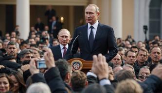 Putin demonstriert Macht bei Amtseinführung kurz und knapp