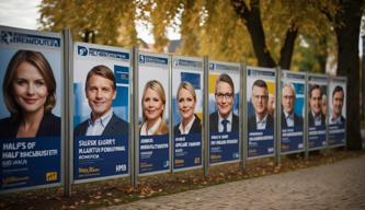 Warum hängen in der Region Hannover halbierte Wahlplakate zur Europawahl?