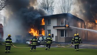 Zwei Personen in Guben nach Großbrand am Sonntag festgenommen